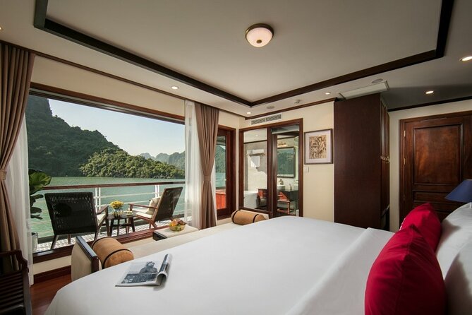 Heritage Cruises Best Luxury Cruise to Halong and Lan Ha Bay 2D1N - Day 2: Vovinam First, Then Dark and Bright Cave by Bamboo Boat
