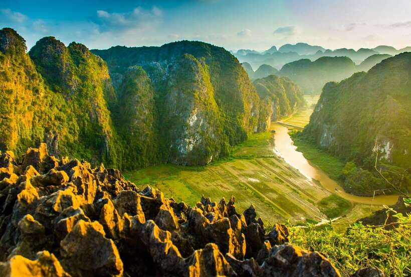Hoa Lu, Tam Coc, & Mua Cave Day Trip with Lunch & Limousine - The Bike Activity and Daily-Life Footprint Around Tam Coc