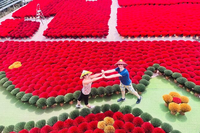 Incense Village, Hat & Lacquer Artisanal Tour Options From Hanoi - Chuong Village conical hat workshop: your hands-on start