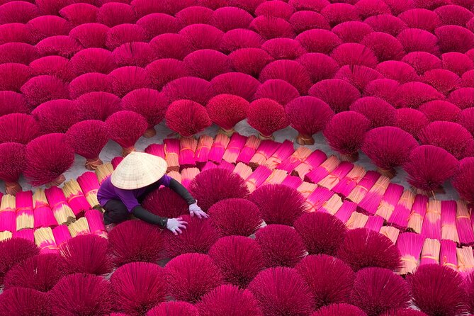 Incense Village Quang Phu Cau, Hat, Lacquer Hanoi Artisan Tour - Key highlights at a glance