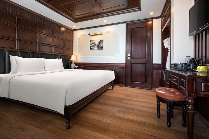 La Casta Cruise - 5 Star Luxury HALONG & LAN HA BAY - 2Day/1Night - Night on the water: jacuzzi time, squid fishing, and a sunset party