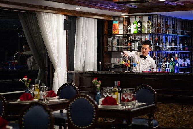 La Casta Cruise - 5 Star Luxury HALONG & LAN HA BAY - 2Day/1Night - Getting to Ha Long: Old Quarter pickup and a comfortable limousine bus ride