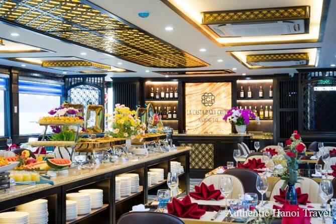 La Casta Daily Cruise - Luxury 5 Star Day Tour in Ha Long Bay - Kayaking or a rowing boat: the active part you actually get time for