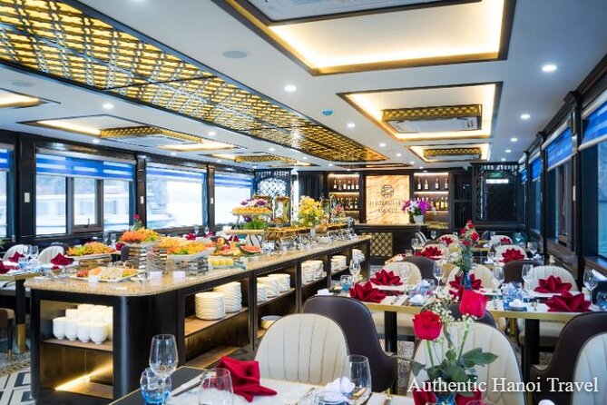 La Casta Daily Cruise - Luxury 5 Star Day Tour in Ha Long Bay - Sunset party on the boat: what to expect when the day shifts gears