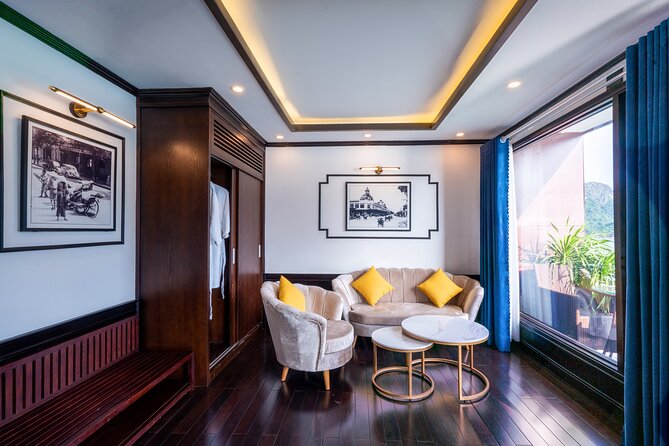 La Charm Cruise 2 day Explore Halong Bay Lan Ha Bay from Hanoi - Day 1, From Cruise Welcome to Lunch Over Sea Views