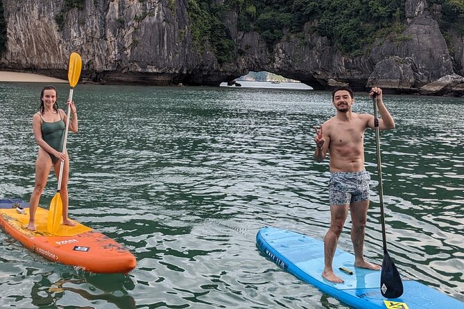 Lan Ha Bay day tour from Cat Ba, Hanoi - Serenity Boutique Cruise - Lunch on board at noon: seafood, Vietnamese classics, and one key request