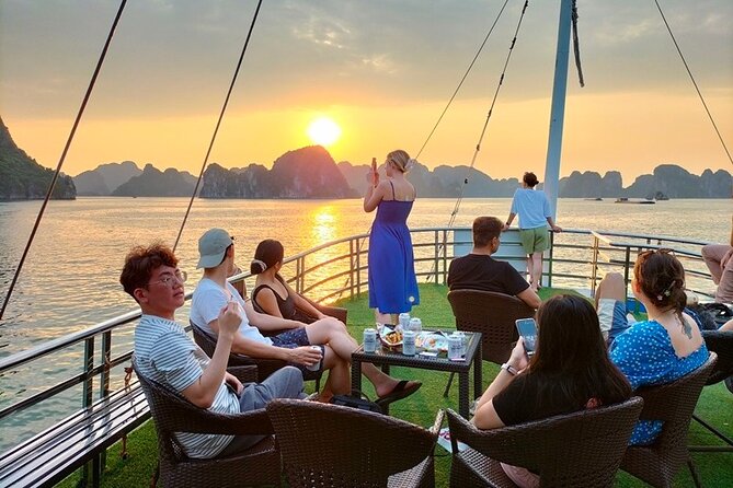 Lan Ha Bay Day Tour from Hanoi – All-Inclusive Cruise Experience - Kayaking, swimming, and sliding in Lan Ha Bay: this is the main event