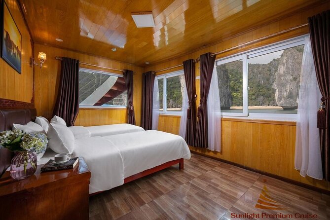 Lan Ha bay deluxe cruise 2 days: Kayaking & swimming at pristine places - Overnight on a Traditional Boat With Private Cabin Comfort