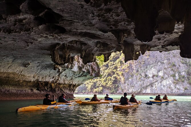 Lan Ha Bay Full-Day Cruise Tour from Hanoi - Serenity Boutique - Lunch on board at 12:30 PM: seafood, Vietnamese classics, and big portions
