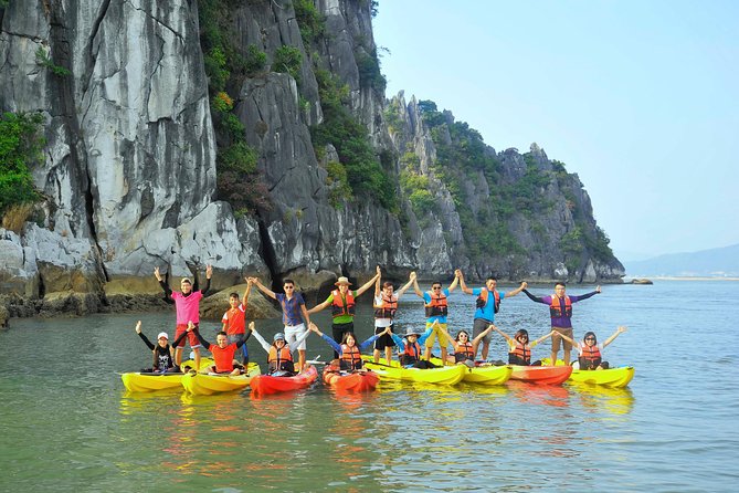 Lan Ha Bay - Ha Long Bay Overnight 5-star Cruise with Kayaking, Swimming,... - From Hanoi Pickup to Halong Bay Departure