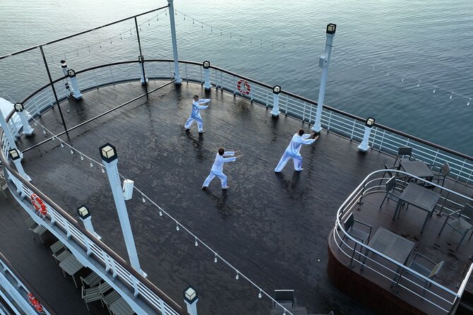 Lan Ha Bay Overnight on Paradise Grand Cruise - Day 2: Tai Chi at sunrise and a light breakfast that keeps you moving