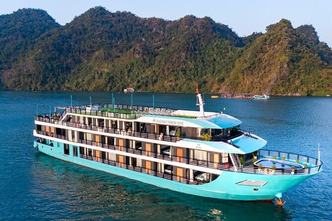 Le Theatre Cruise - Wonder on Ha Long & Lan Ha Bay 2 Days Tour - Dinner, sunset party, cooking class, and night onboard fun