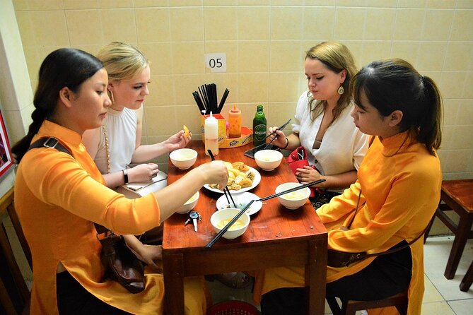 Led By Women - Hanoi Foodie Motorbike Tours - Duong Tau train tracks walk, the 150-year-old moment that feels different