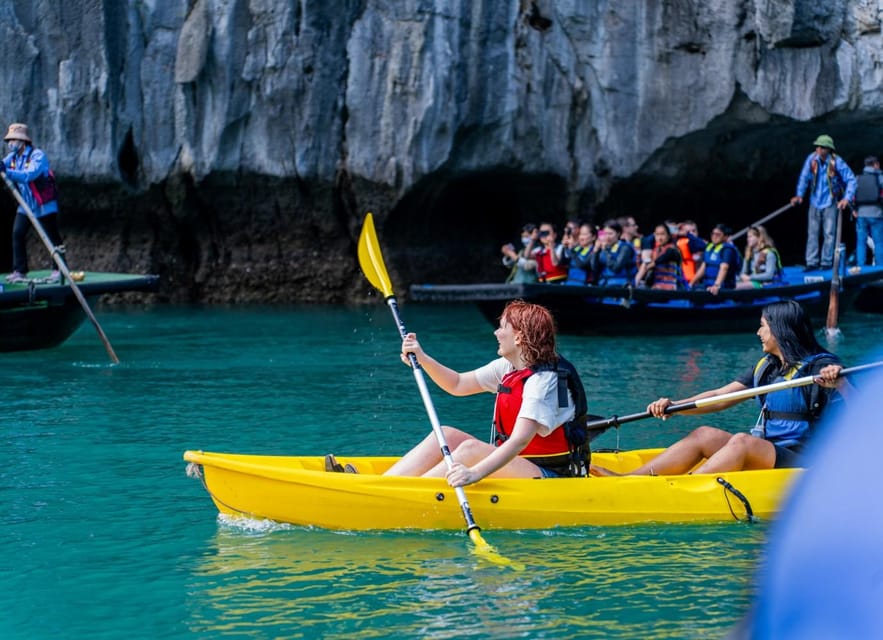 Luxury Ha Long Symphony Day Cruise With Lunch, Cave & Island - Symphony lunch on the water: how the meal fits the schedule