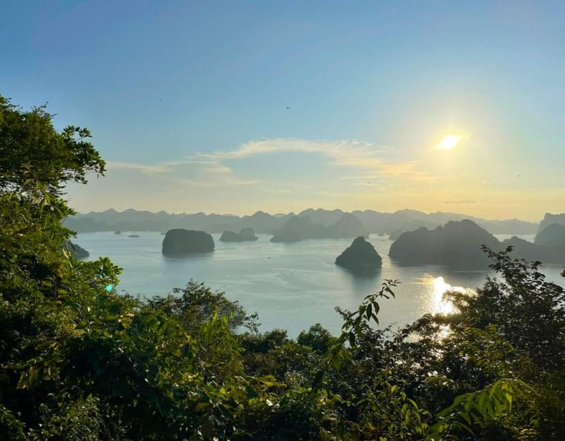Luxury Ha Long Symphony Day Cruise With Lunch, Cave & Island - Ti Top Island: beach break and the climb for panoramic views