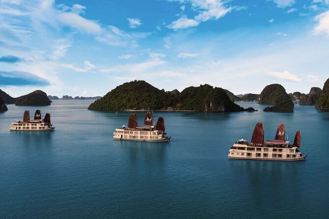 Mila Cruises 3 Day Explore Halong Bay from Hanoi - Tuan Chau Marina: your first taste of “luxury on the water”