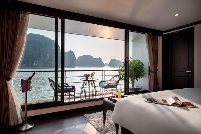 Mon Chéri Cruise 5 star: Unique 2 Days Tuan Chau - Halong bay - Lan Ha Bay - Key highlights at a glance