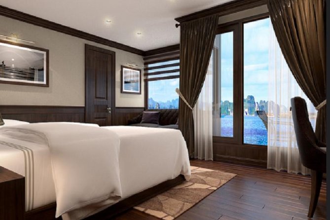 Mon Cheri Cruise Ha Long Bay Lan Ha Bay 2 days 1 night depart from Ha Noi - Hanoi to the bay: why the transfer matters