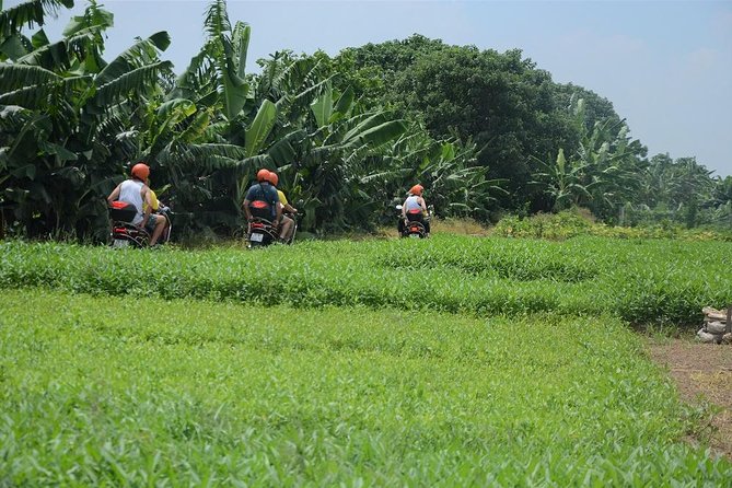 Motorbike Tours Hanoi Led By Women: City & Countryside Half Day - Short stretches by motorbike, then a bicycle interlude