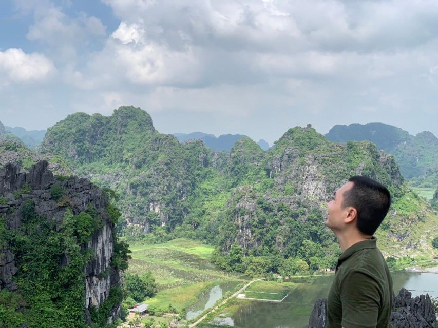 Ninh Binh 2 Days 1 Nights Small Group Of 9 Tour From Hanoi - Day 2: market morning, Bich Dong steps, swimming time, and Tam Coc caves