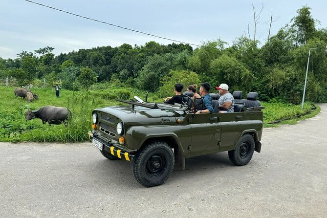 Ninh Binh Army Jeep see Highlight Start From Hanoi By Limousine - Thung Nham Bird Park stop: time for big valley views