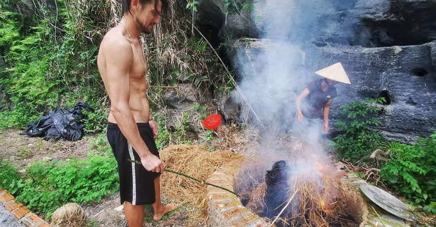 Ninh Binh cooking class at Buffalo Cave - Meeting point and timing: what your day looks like