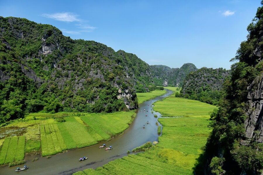 Ninh Binh Daily: Hoa Lu, Mua Cave, Tam Coc, Bike & Swimming - Key highlights at a glance