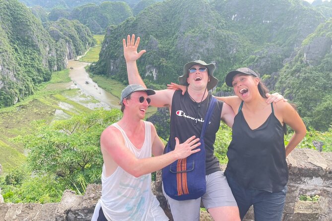 Ninh Binh Day Tour To Visit Hoa Lu -Tam Coc/ Trang An - Mua Cave - Bike Through a Local Village, Then Head to Tam Coc