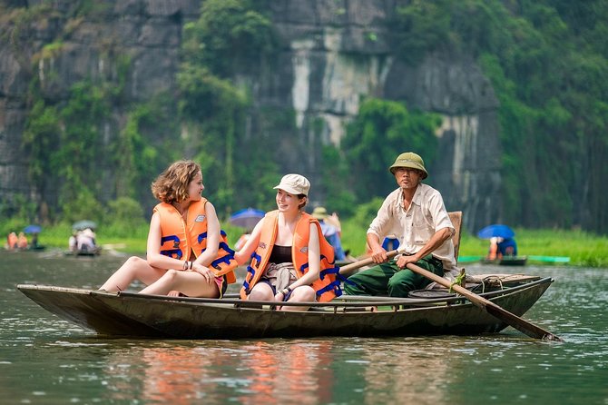 Ninh Binh Hoa Lu Tam Coc Mua Cave Boat & Bike Day trip from Hanoi: best selling - Getting Picked Up and Out of Hanoi Without Chaos