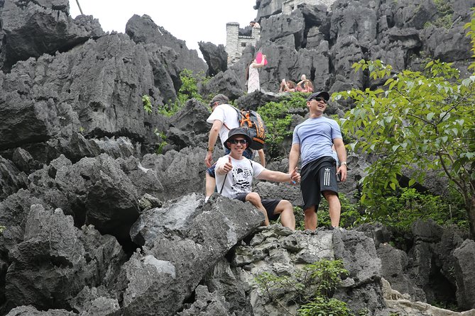 Ninh Binh - Hoa Lu - Tam Coc - Mua cave Day Trip: Hiking, boat trip, Bike, lunch - Mua Cave and almost 500 steps, Lying Dragon Mountain’s big panorama