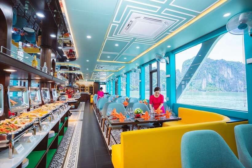 Ninh Binh: Luxury Day Cruise to Stunning Ha Long Bay + Lunch - Ti Top Island: hike for the view, then choose your water time