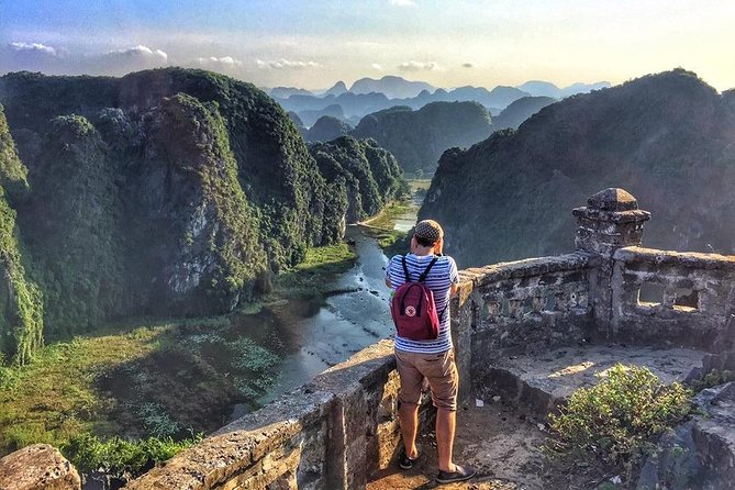 NINH BINH MEMORABLE DAY: Hoa Lu, Mua Cave, boat trip Tam Coc, Trang An optional - Tam Coc sampan ride on the Ngo Dong River
