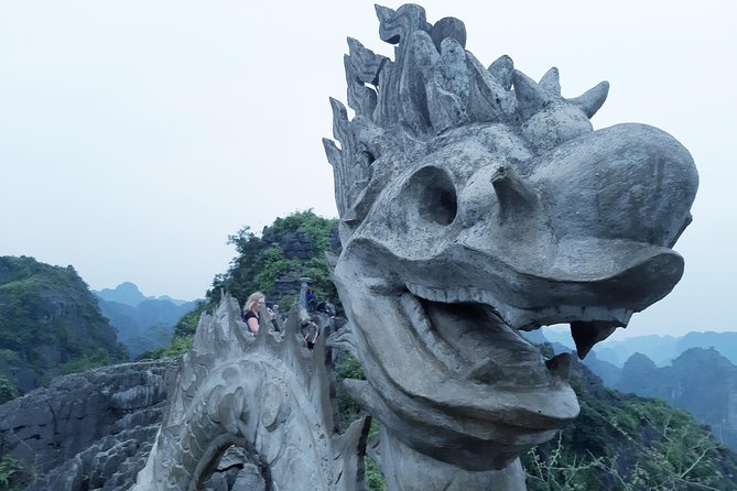 NINH BINH package tour in 2 days/ 1 night: visit world heritage site & eco tour - Day 2: Bai Dinh Pagoda records and the UNESCO Trang An boat ride