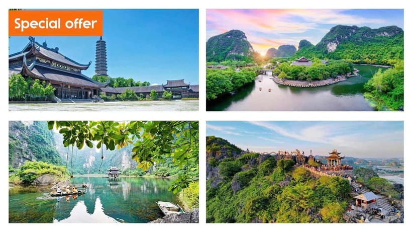 Ninh Binh Private Tour: Bai Dinh-Trang An/Tam Coc-Mua Cave - Hoa Lu ancient citadel and King Dinh temple: start where Vietnam’s story turns local