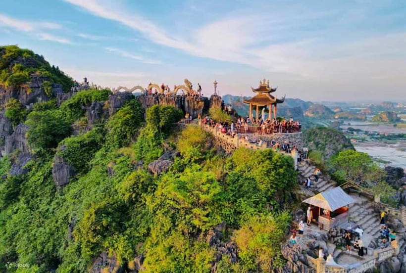 Ninh Binh Sunset Motobike Tour: Mua Cave, Bich Dong, Hoa Lu - Mua Cave and the Best Part: Sunset From the Hang Mua Area