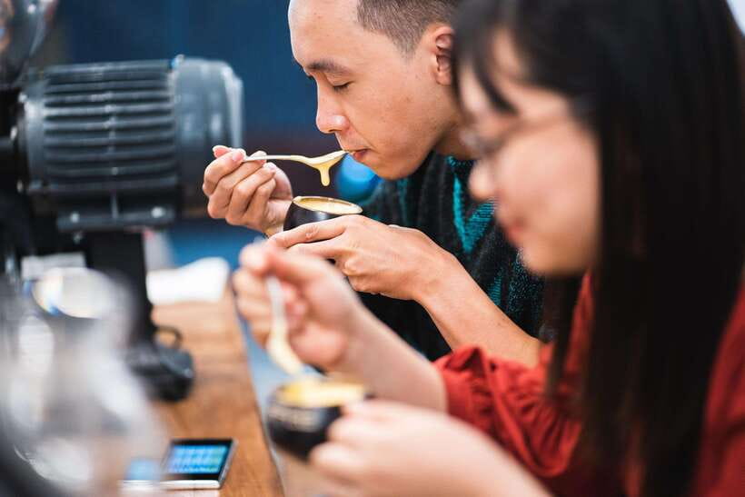 NYNA Coffee Culture- Egg Coffee/Salted Coffee/Coconut Coffee - Coconut coffee in Hanoi summer: sweet, strong, icy, made by you