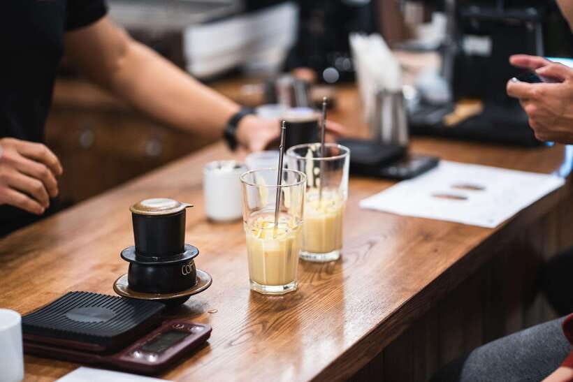 NYNA Coffee Culture- Egg Coffee/Salted Coffee/Coconut Coffee - Price and value: $22 for instruction, two drinks made by you, and a tasting set