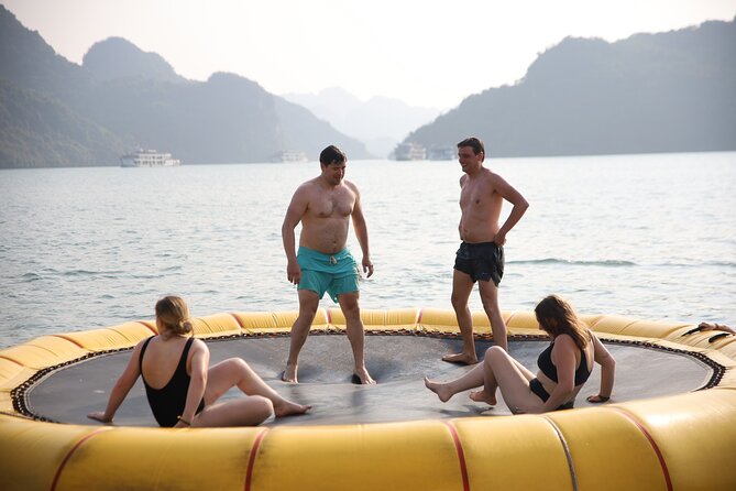 Oasis Bay Party Cruise 3 Days 2 Nights - Ha Long Bay Tour - Day 1 on Ha Long Bay: cabin check-in, then activities and sunset time