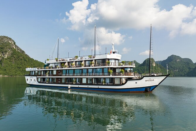 Off The Beaten Track to Halong Bay & Lan Ha Bay on 5 Star Cruise - A 5-star overnight cruise where you spend more time on the water