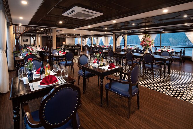 Off The Beaten Track to Halong Bay & Lan Ha Bay on 5 Star Cruise - Cave time and the weather-based switch you must plan for