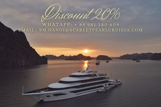 [OFFICIAL]Scarlet Pearl Cruises 5++stars &CATAMARAN ULTRA LUXURY - Lan Ha Bay, the scenic reason to pick Scarlet Pearl