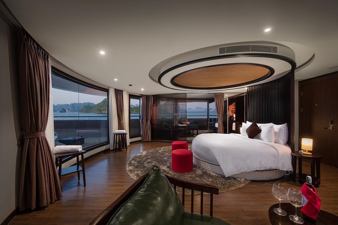 [OFFICIAL]Scarlet Pearl Cruises 5++stars &CATAMARAN ULTRA LUXURY - Day 1 in Lan Ha Bay: cave kayaking, lagoon swimming, and sunset choices