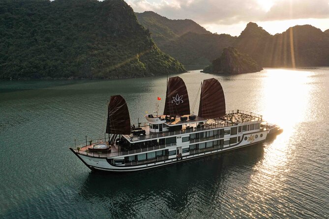 Orchid Cruises Halong Bay 2Day/1Night on 5 Star - Day 2: sunrise Tai Chi at 06:00
