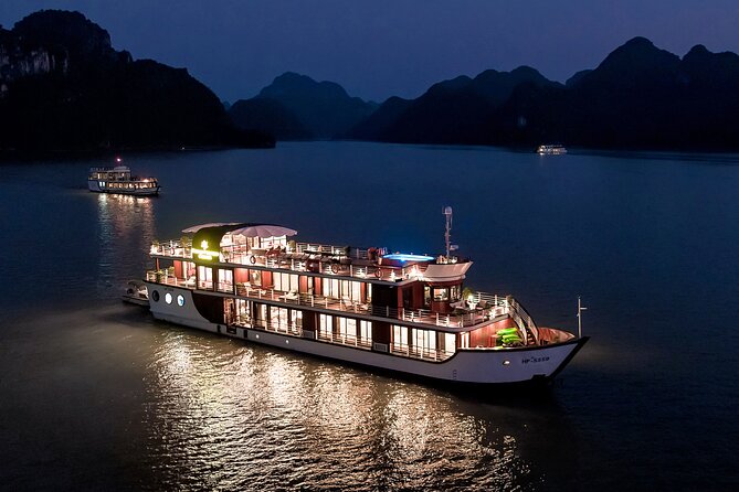 Orchid Premium Cruises Halong Bay 2Days/1Night With 5 Star - A 2-Day Halong and Lan Ha Bay Cruise That Fits Real Life