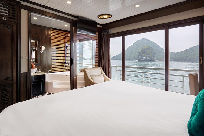 Overnight Luxury 5 Star Alisa Cruise with Meals, Kayak or Bamboo Boat - Getting to Dock 16 on Tuan Chau Maria Island without losing your day