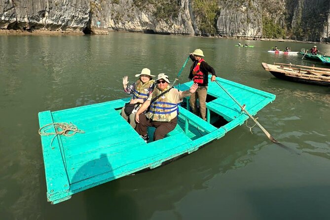 Private 1 Day Tour in Ha Long Bay with Private Cruise or Group - Thien Cung Cave at 10:30 AM, stalactites and shape-spotting