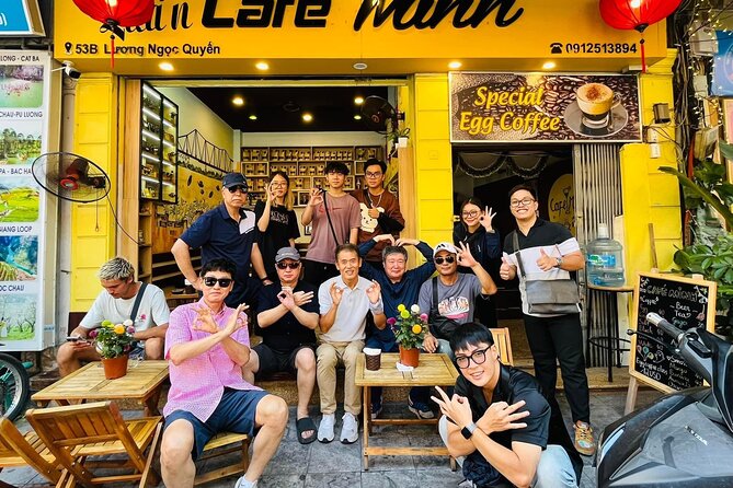 Private Half-Day Hanoi Food Tour by Motorbike - Duong Tau train street coffee: a quick stop for photos and a caffeine break