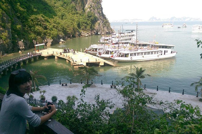 Private Halong Bay Sailing Cruise from Hanoi - Dau Go (Driftwood Cave): the 90 steps and the stalactite look