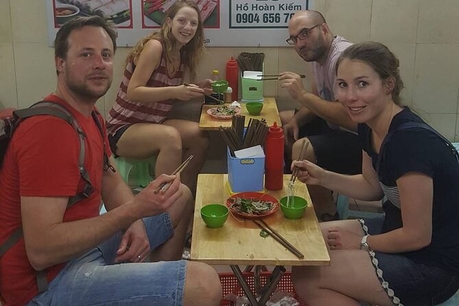 Private Hanoi Food Tour with Train Street and Local Delights - Food tastings: how to get full value from the $40 price