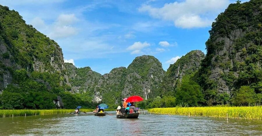 Private Luxury 1 Day Trip: Hoa Lu, Tam Coc, Mua Cave, Biking - Best Timing For Rice Season And Lotus Bloom In Tam Coc